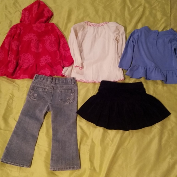 5-Piece Bundle of Carter's, Ralph Lauren, Gymboree Girls 2T - Picture 2 of 8